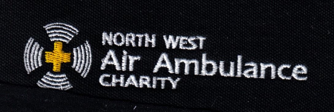 Embroidered air ambulance workwear