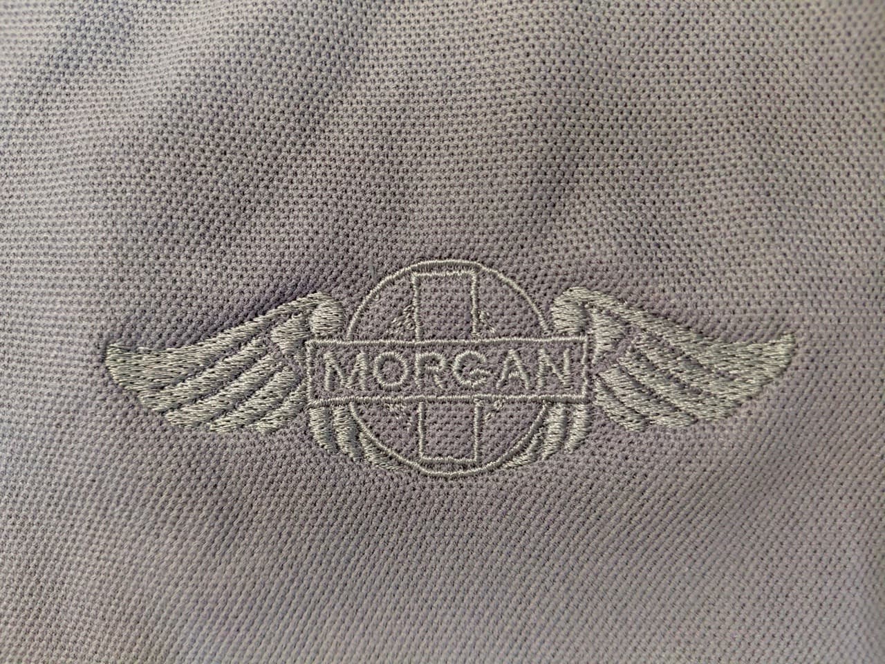 Embroidered Morgan workwear