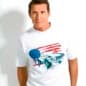 Sublimated activewear with all-over colour